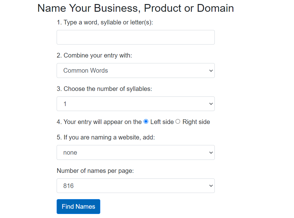 9 Best Product Name Generators To Try In 2024